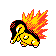 Cyndaquil sprite gen 2