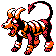 Houndoom sprite gen 2