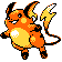 Raichu sprite gen 2