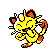 Meowth sprite gen 2