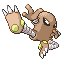 Hitmonlee sprite gen 3
