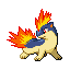 Quilava sprite gen 3