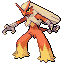 Blaziken sprite gen 3