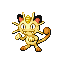 Meowth sprite gen 3